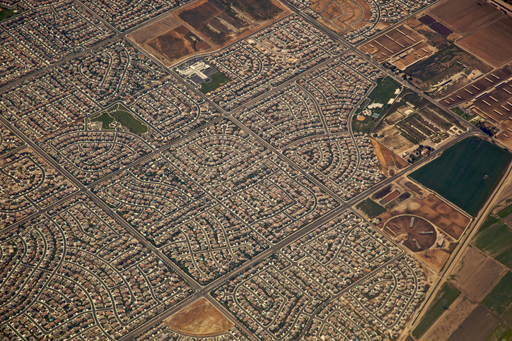 Panoramic Image of Chino, CA